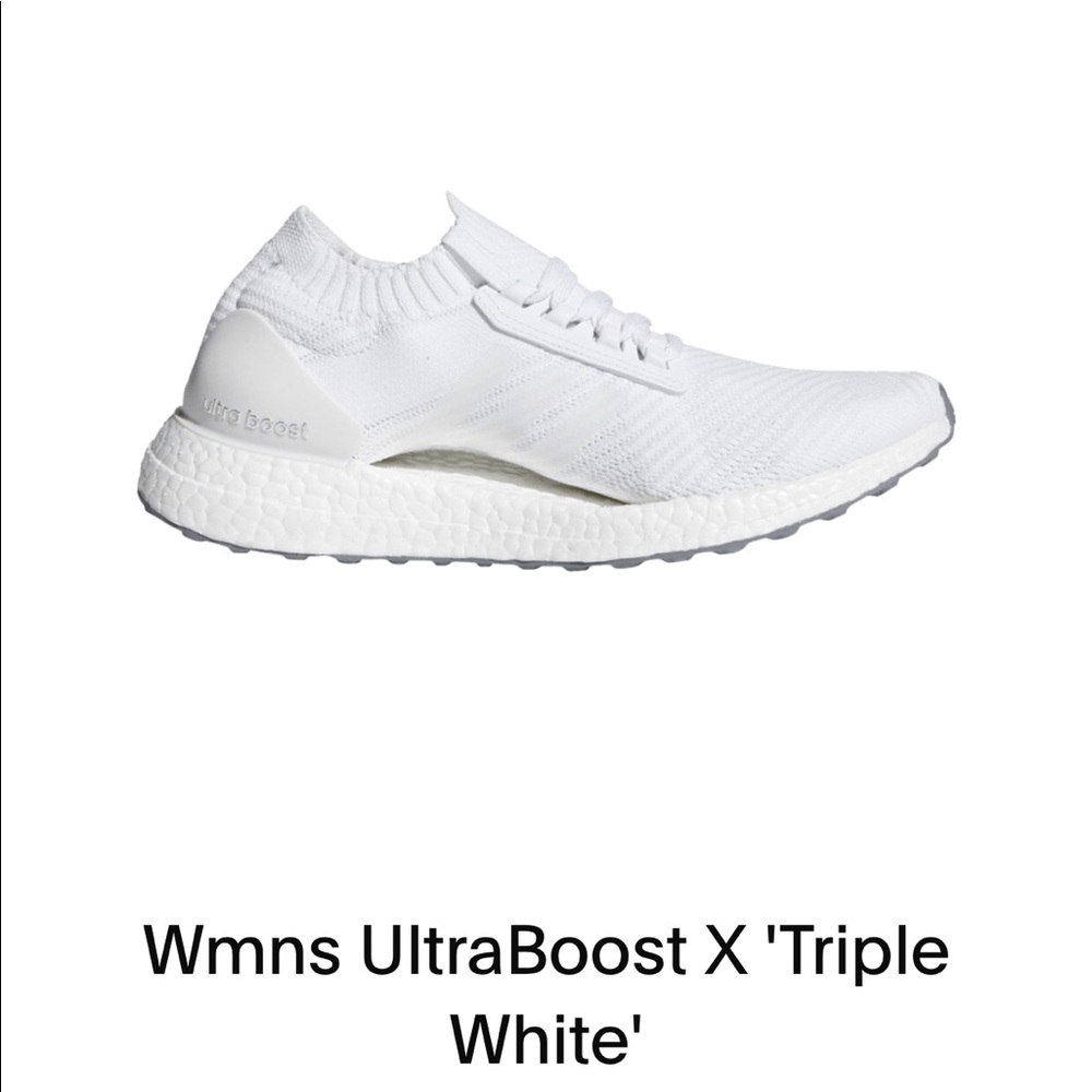 Women’s UltraBoost X Triple White